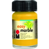 Marabu marmorierfarbe "Easy Marble", mittelgelb, 15 ml, Glas