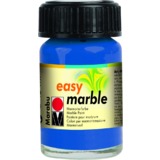 Marabu marmorierfarbe "Easy Marble", azurblau, 15 ml, Glas