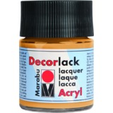 Marabu acryllack "Decorlack", metallic-gold, 50 ml, im Glas