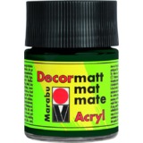 Marabu acrylfarbe "Decormatt", tannengrün, 50 ml, im Glas
