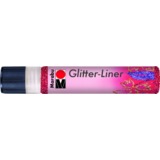 Marabu effektfarbe "Glitter-Liner", glitter-rubinrot, 25 ml