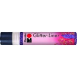 Marabu effektfarbe "Glitter-Liner", glitter-amethystblau
