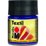 Marabu textilfarbe "Textil", mittelblau, 50 ml, im Glas