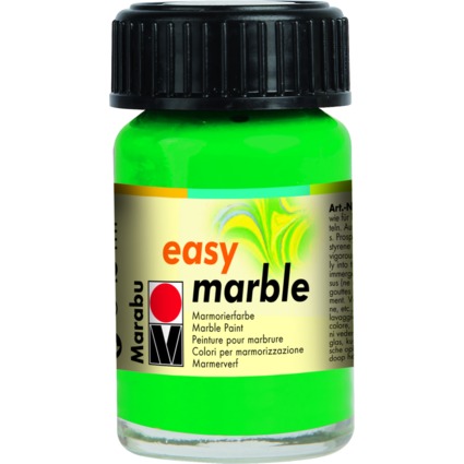 Marabu Marmorierfarbe "Easy Marble", saftgrn, 15 ml, Glas