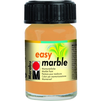 Marabu Marmorierfarbe "Easy Marble", gold, 15 ml, im Glas