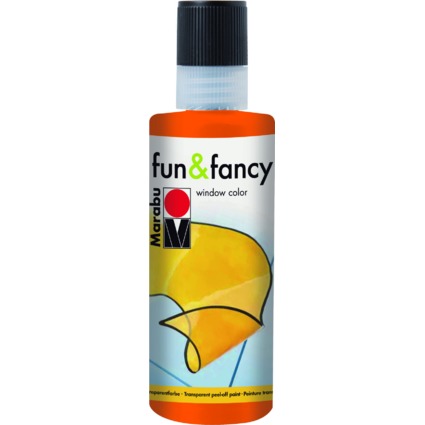 Marabu Window Color "fun & fancy", 80 ml, orange