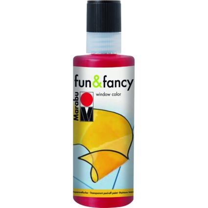 Marabu Window Color "fun & fancy", 80 ml, rubinrot