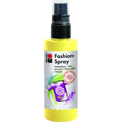 Marabu Textilsprhfarbe "Fashion-Spray", zitron, 100 ml