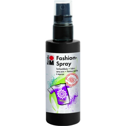 Marabu Textilsprhfarbe "Fashion-Spray", schwarz, 100 ml