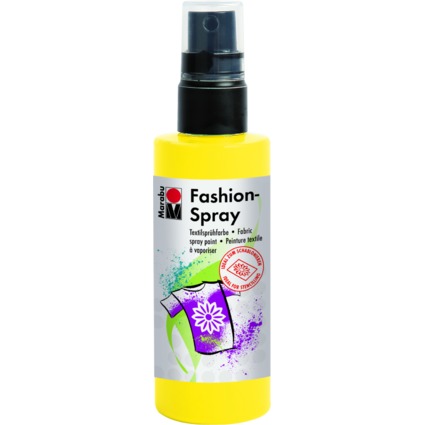 Marabu Textilsprhfarbe "Fashion-Spray", sonnengelb, 100 ml