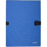 EXACOMPTA dokumentenmappe N'CLIP, din A4, blau