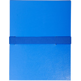 EXACOMPTA dokumentenmappe mit Klettverschluss, blau