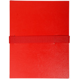 EXACOMPTA dokumentenmappe mit Kettverschluss, rot