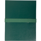 EXACOMPTA dokumentenmappe mit Klettverschluss, dunkelgrün