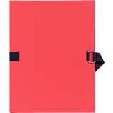 EXACOMPTA Dokumentenmappe, din A4, Karton, rot