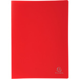 EXACOMPTA Sichtbuch, din A4, PP, 20 Hllen, rot