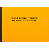EXACOMPTA Geschftsbuch "Recettes/Dpenses professions lib-