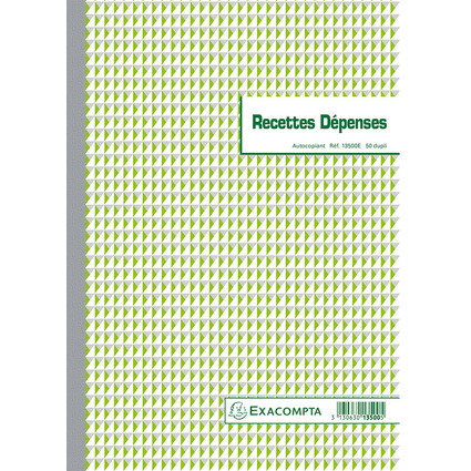 EXACOMPTA Manifold "Recettes et Dpenses", 297 x 210 mm