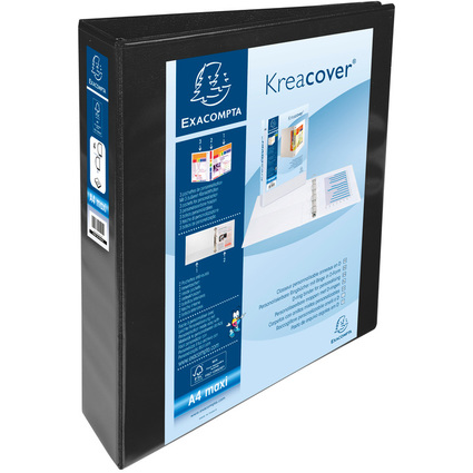 <small>EXACOMPTA Präsentations-Ringbuch A4 Maxi schwarz 4D-Ring (51843NE)</small>