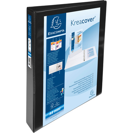 <small>EXACOMPTA Präsentations-Ringbuch A4 Maxi schwarz 4D-Ring (51846NE)</small>