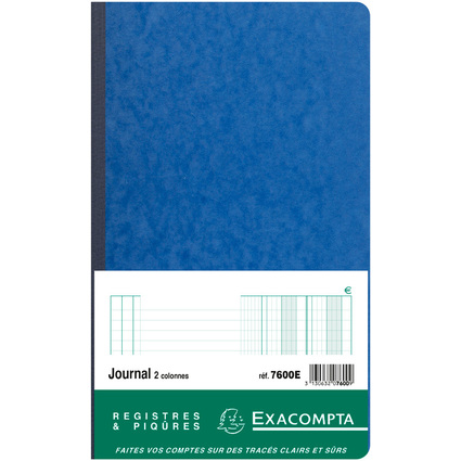 EXACOMPTA Standard-Registerbuch numeriert von 1-80, kariert