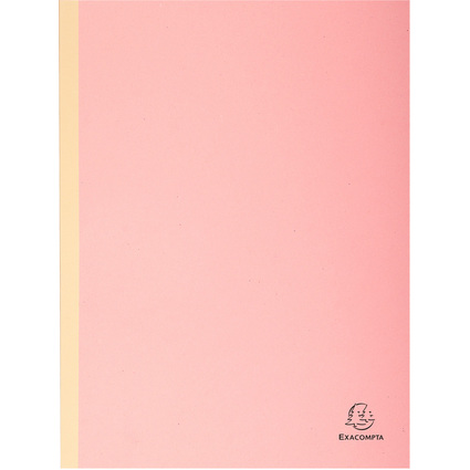 EXACOMPTA Aktendeckel, aus Karton, 320 g/qm, rosa