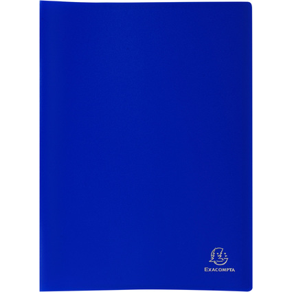 EXACOMPTA Sichtbuch, DIN A4, PP, 40 Hllen, blau