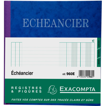 EXACOMPTA Geschftsbuch "Echancier", 210 x 190 mm