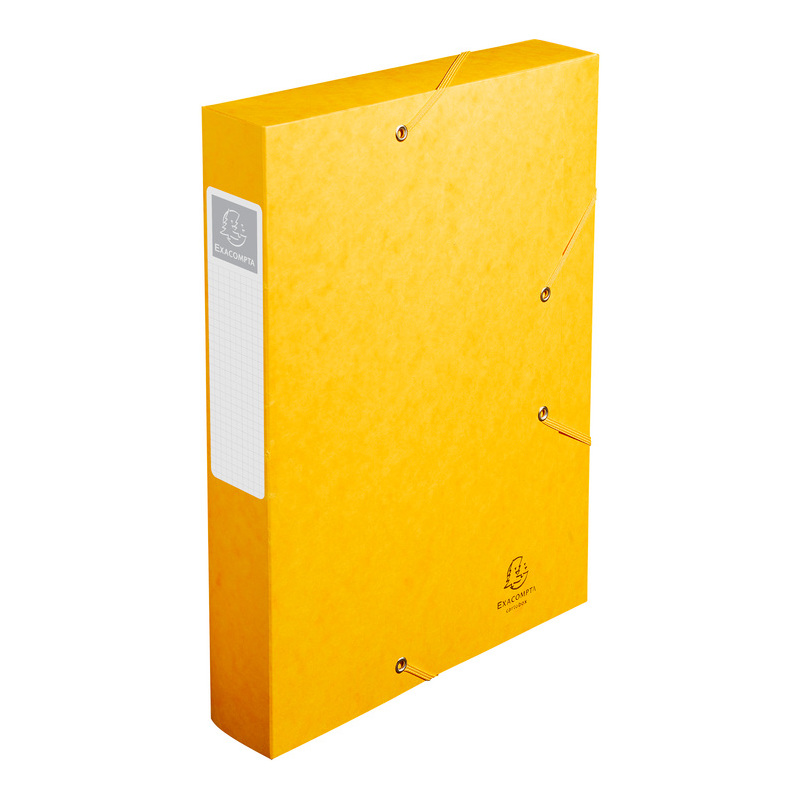 60 mm EXACOMPTA Sammelbox Cartobox gelb DIN A4 