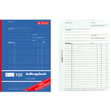 herlitz formularbuch "Auftrag 102", din A5, 2 x 40 Blatt