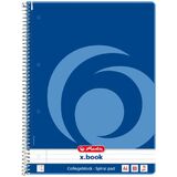 herlitz collegeblock x.book, din A4, 80 Blatt, liniert