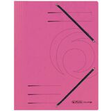 herlitz eckspannermappe easyorga, din A4, fuchsia