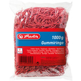 herlitz Gummiringe, rot, 70 mm, 1.000 g