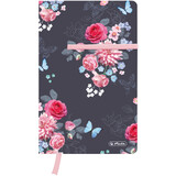 herlitz notizbuch Young ladylike "Flowers", A5, 88 Blatt