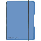 herlitz notizheft my.book flex, A6, PP-Cover, blau