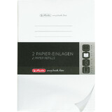 herlitz papier-ersatzeinlagen fr notizheft my.book flex, A4