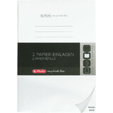 herlitz papier-ersatzeinlagen fr notizheft my.book flex, A4