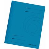 herlitz schnellhefter easy orga, Manilakarton, blau