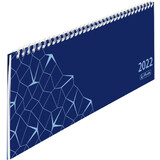 herlitz tischkalender Compact 2024, blau
