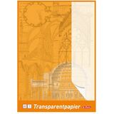 herlitz transparentpapierblock DIN A3, 65 g/qm, wei