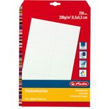 herlitz Visitenkarten, Edelkarton, 85 x 55 mm, 200 g/qm