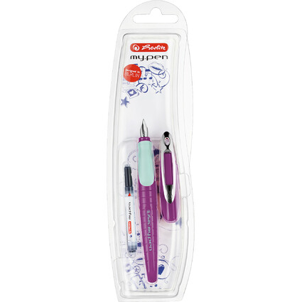 herlitz Fllhalter my.pen, Federbreite: M, lila/minze