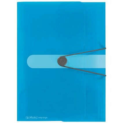herlitz Sammelmappe easy orga to go, A4, PP-Folie, blau