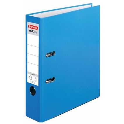 herlitz Ordner maX.file protect, Rckenbr.: 80 mm, aqua