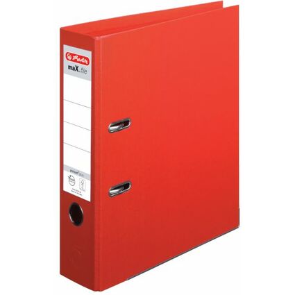 herlitz Ordner maX.file protect plus, Rckenbr.: 80 mm, rot