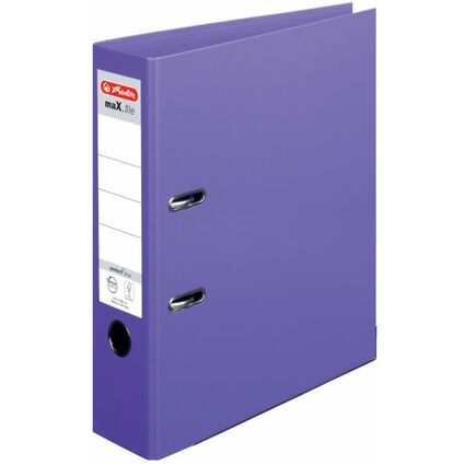 herlitz Ordner maX.file protect plus, Rckenbr.: 80 mm, lila