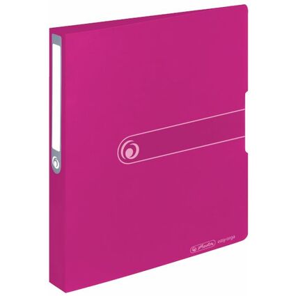 herlitz Ringbuch easy orga to go, A4, 2-Ring, beere opak