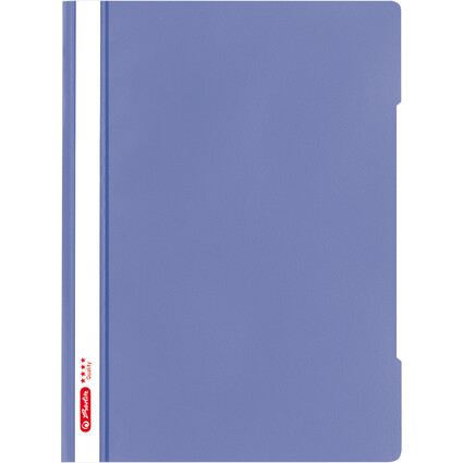 herlitz Schnellhefter "Quality", DIN A4, PP-Folie, violett