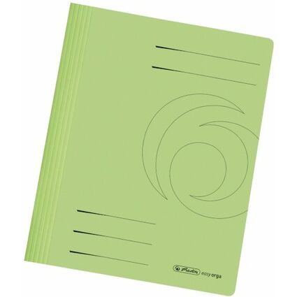 herlitz Schnellhefter easy orga, Manilakarton, hellgrn