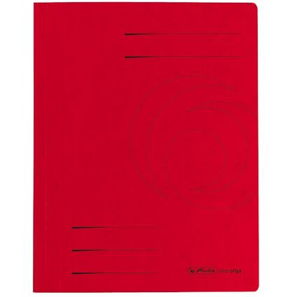 herlitz Schnellhefter easyorga, A4, Karton, rot